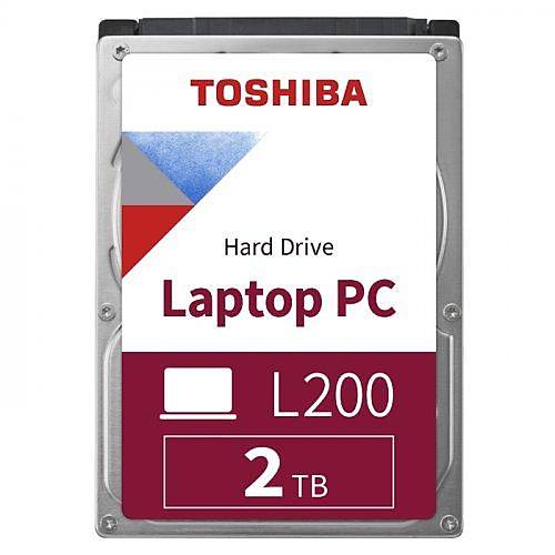 Toshiba HDWL120UZSVA 2 TB 5400Rpm 128Mb L200 2.5 inch Notebook Harddisk