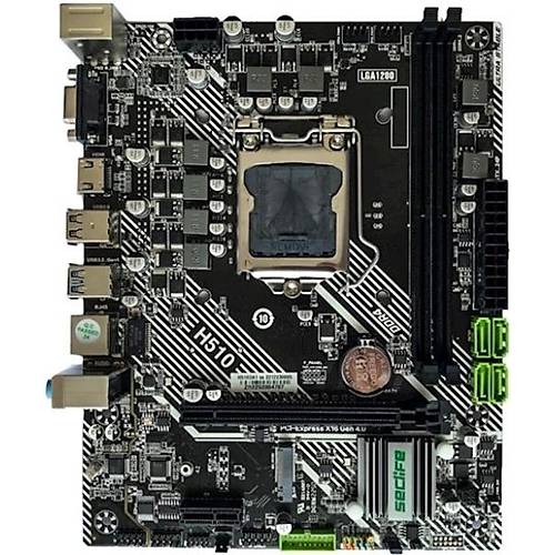 SecLife H510DA Sc-1200 DDR4 2133MHz 10. Nesil Uyumlu HDMI VGA mATX INTEL Anakart