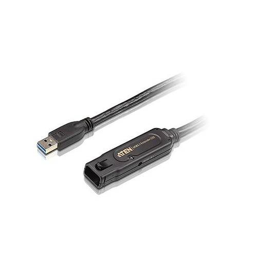 Aten UE3310 10 Mt USB 3.1 GEN1 to USB 3.1 GEN1 Erkek-Dii Beyaz USB 3.1 Uzatma Kablosu