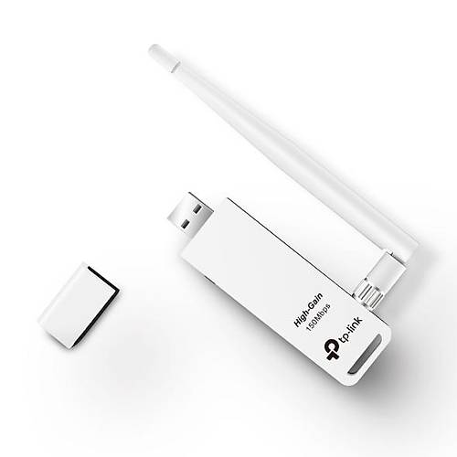 Tp-Link TL-WN722N 150Mbps 2.4GHz 4dBi High Gain Usb Kablosuz Adaptr