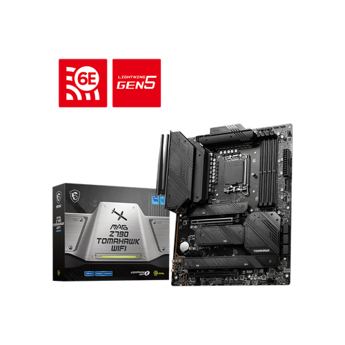 Msi MAG Z790 TOMAHAWK WIFI Sc-1700 DDR5 Z790 DDR5 7200Mhz M.2 2.5Gbit Wi-Fi 6E ATX INTEL Anakart