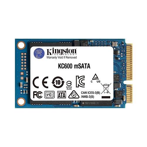 Kingston SKC600MS/256G 256 GB 550/500MB/s mSATA3 KC600 SSD Harddisk