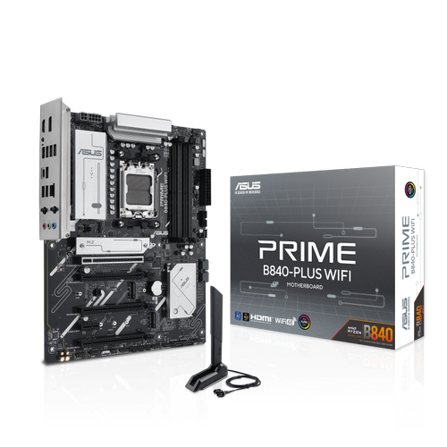 Asus PPRIME B840-PLUS WIFI Sc-Am5 B840 3xM2 Wifi6E 2.5Gbit ATX AMD Anakart