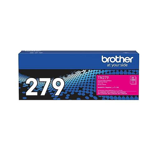 Brother TN-279M 1.200 Sayfal�k K�rm�z� Orijinal Lazer Toner