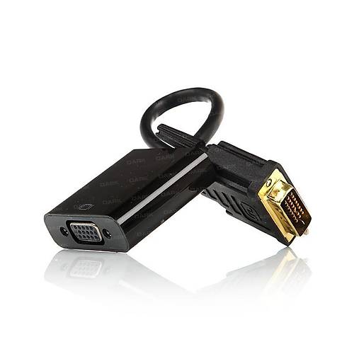 Dark DK-HD-ADVIDXVGA DVI-D 24+1 to VGA Erkek-Di�i Aktif D�n���t�r�c� Adapt�r