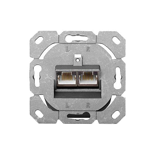 Digitus DN-9006-N 2 Port Z�rhl� Poe 250HZ CAT6 Dolu Data Prizi