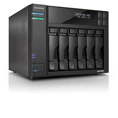 Asustor AS6706T Intel N5105 8GB DDR4 6 Yuval� 4xM.2 1xPCIe 2x2.5GbE Nas A� Depolama Ayg�t�