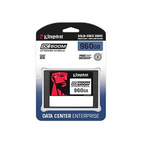 Kingston SEDC600M/960G DC600M 960GB 560-530Mb/s SATA3 2.5 inch SSD Harddisk