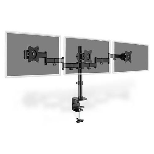 Digitus DA-90362 17 - 27 inch 3 Monitr Destekli Hareketli Masa Monteli Monitr Kolu