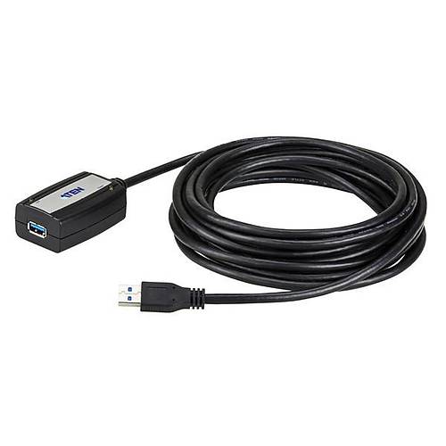 Aten UE350A 5 Mt USB 3.0 to USB 3.0 Erkek-Di�i Beyaz USB 3.2 Uzatma Kablosu