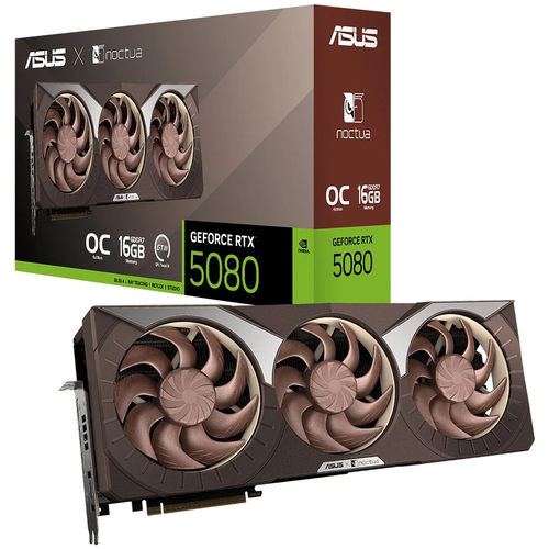 Asus RTX5080-O16G-NOCTUA 16 GB GDDR7 GeForce RTX 5080 OC 256 Bit NVIDA Ekran Kart�