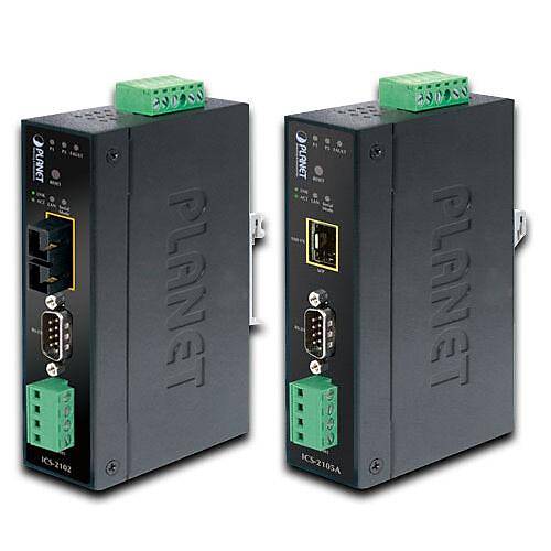Planet PL-ICS-2105A 1 Port 10/100Mbps 1 Port SFP to RS232 RS422 Rs-485 Media Converter