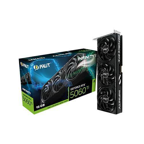 Palit NE7506T019T1-GB2061S 16 GB GDDR7 GeForcer RTX 5060 Ti INFINITY 3 128bit NVIDIA Ekran Kart�