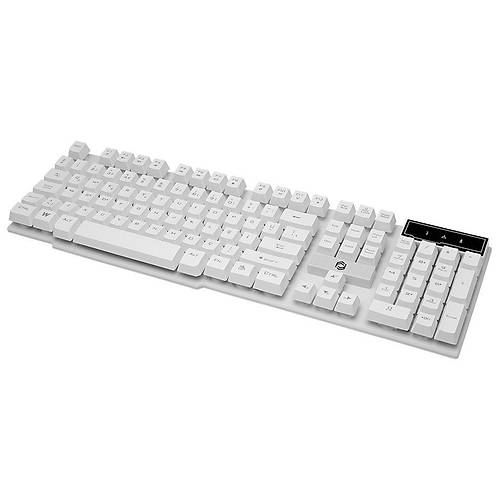 Frisby FK-G500QU USB Q TR I��kl� Beyaz Kablolu Klavye