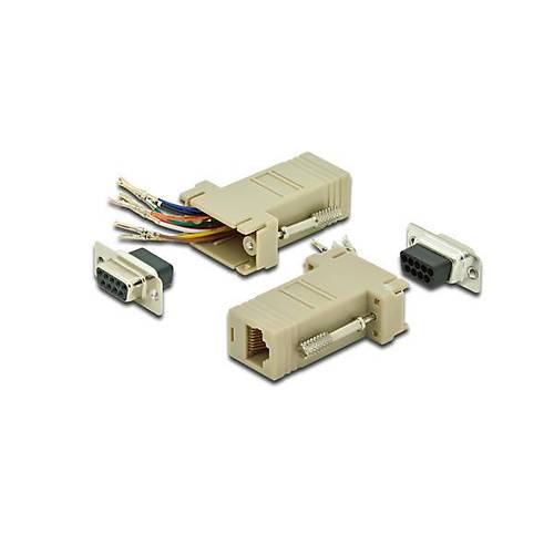 Digitus AK-610516-000-I DB9 Dii RJ45 Dii PVC Modler Adaptr