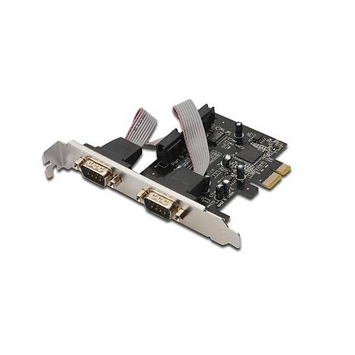Digitus DS-30000-1 2 Port Seri DB9 Erkek MCS9901 Chipsetli PCI Express Kart�