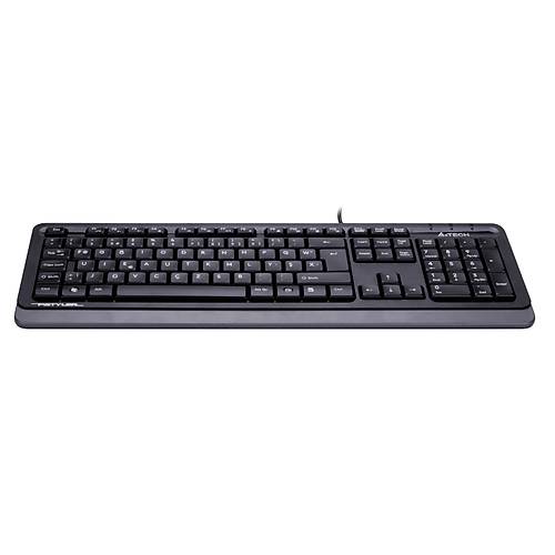 A4 Tech FK10 F TR USB Multimedia Fstyler Gri Kablolu Klavye