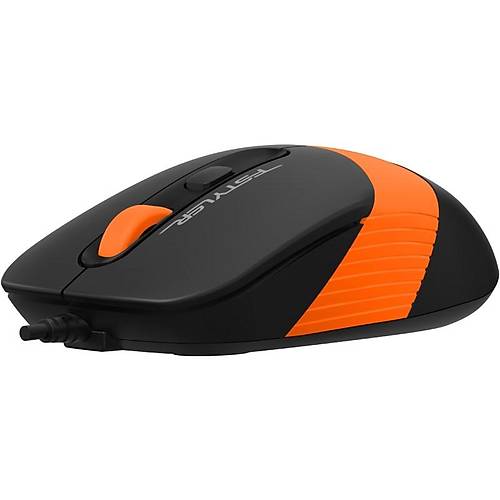 A4 Tech FM10 USB 1600 Dpi 4 Tulu Turuncu Siyah Kablolu Optik Mouse