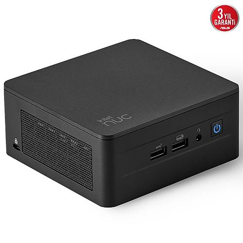 Asus NUC13 PRO SLIM KIT NUC13ANKI5 CI5 1340P 3.5Ghz RAM YOK DISK YOK FreeDos Mini Masast Bilgisayar
