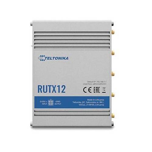 Teltonika TE-RUTX12 ift LTE CAT6 Endstriyel Hcresel Router