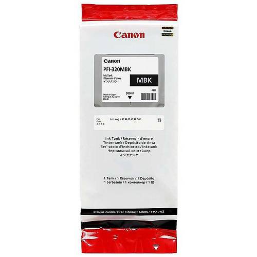 Canon 2889C001 PFI-320 MBK 320 Ml Mat Siyah Orjinal Inkjet Kartu
