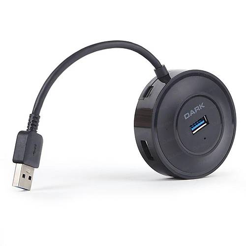 Dark DK-AC-USB344 USB344 USB 3.0 to 4 Port USB 3.0 Siyah USB oklayc Hub