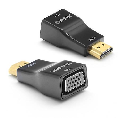 Dark DK-HD-AHDMIXVGA5 HDMI To VGA Erkek-Dii 1080 Altn Ulu Dntrc Adaptr