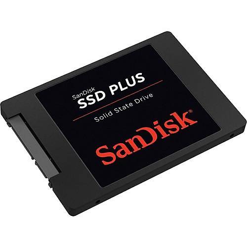 Sandisk SDSSDA-480G-G26 480 GB Plus Sata 530/445Mb/s 2.5 inch SSD Harddisk