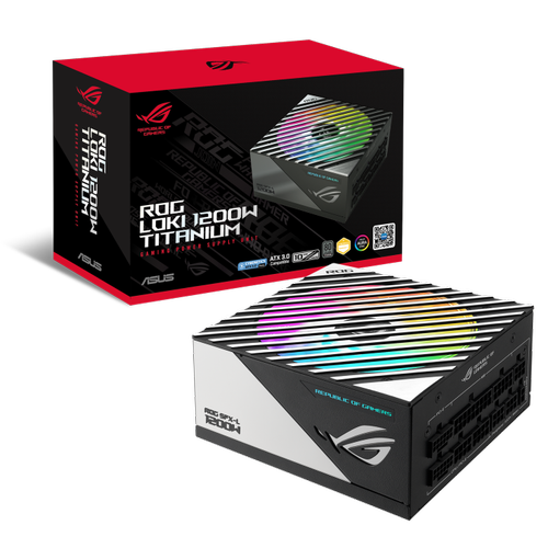 Asus ROG-LOKI-1200T-SFX-L-GAMING 1200W 12cm Fanl� ATX 3.0 Uyumlu PCIe 5.0 G�� Kayna��