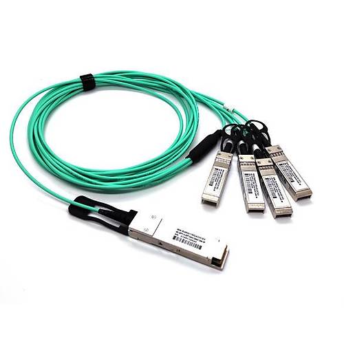 Beek BN-S100G/4x25G-AOC-05 5 Mt 100 QSFP+ to 4x25G SFP+ AOC Kablosu