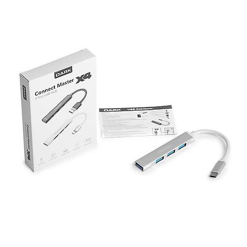 Dark DK-AC-USB310C Connect Master X4 USB Type C to 4 Port USB 3.0 oklayc