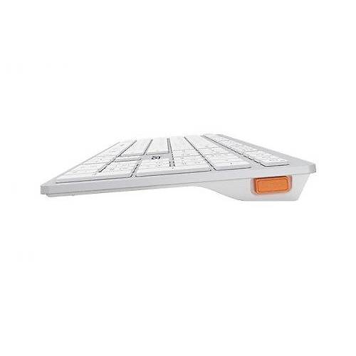 A4 Tech FBX50C Q TR Bluetooth Wi-Fi Nano Multimedia �arjl� Beyaz Kablosuz Klavye