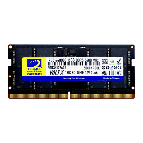 Twinmos TMD516GB5600S46 16 GB DDR5 5600Mhz CL46 Notebook Bellek
