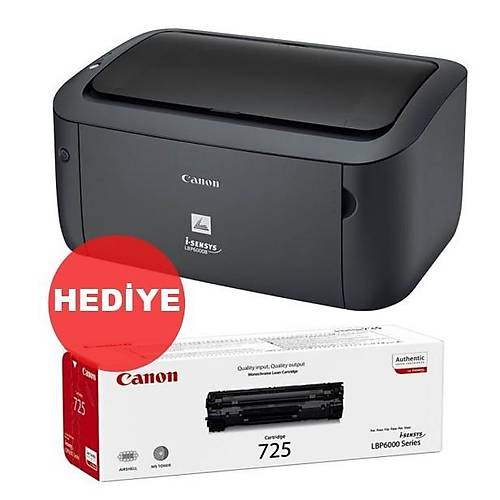 Canon LBP6030B A4 USB Siyah 1 Toner Hediyeli Mono Lazer Yazc