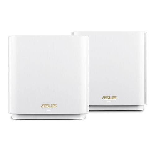 Asus ZenWiFi XT8 3 Port Gigabit AX6600 Tri Band 2 li Paket WiFi6 Beyaz Access Point