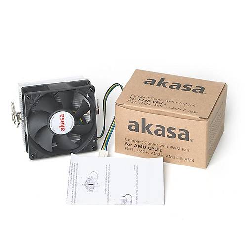 Akasa AK-CC1107EP01 8cm Fanl� AMD Uyumlu ��lemci So�ucusu