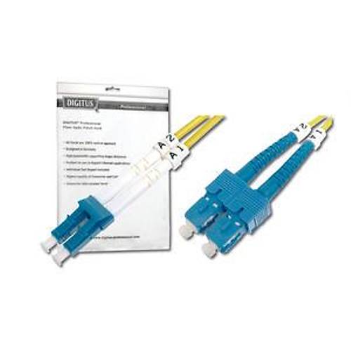 Digitus DK-2932-05 5 Mt LC-SC 09/125 Singlemode Duplex Fiber Patch Kablo