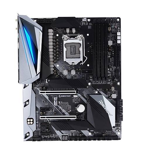 Biostar IZ49BAHT-R01-BS210X Racing Z490GTA EVO Sc-1200 Z490 DDR4 4400Mhz 2xM2 ATX INTEL Anakart