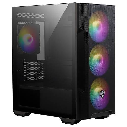 Msi MAG FORCE 100R PSU YOK 4x12cm ARGB Fanl� Temperli Cam Mid Tower ATX Kasas�