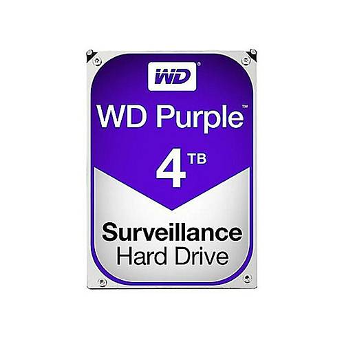 Western Digital WD43PURZ 4 TB 5400Rpm 256MB SATA 3.5 inch Pruple 7/24 Harddisk