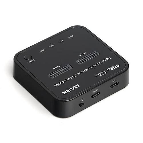 Dark DK-AC-DSDM2X2C USb 3.2 Type C to 2 X M.2 SSD Destekli Klon Disk stasyonu