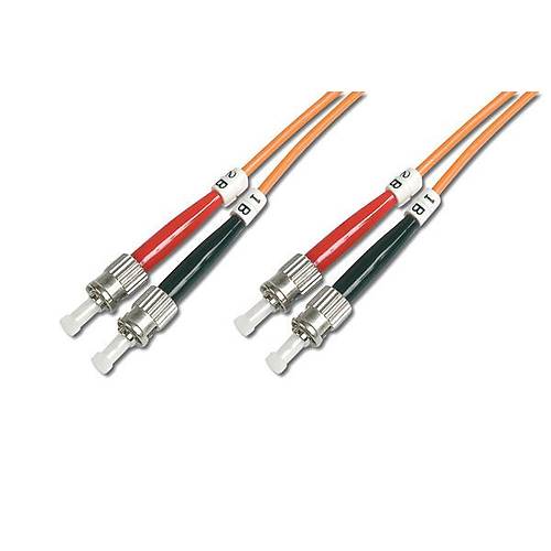 Digitus DK-2511-02 2 Mt ST-ST 50/125 Duplex Multimode Fiber Patch Kablo