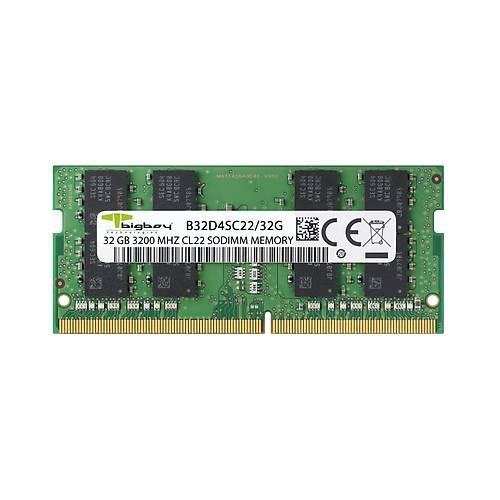 Bigboy B32D4SC22/32G 32 GB DDR4 3200Mhz CL22 Notebook Bellek