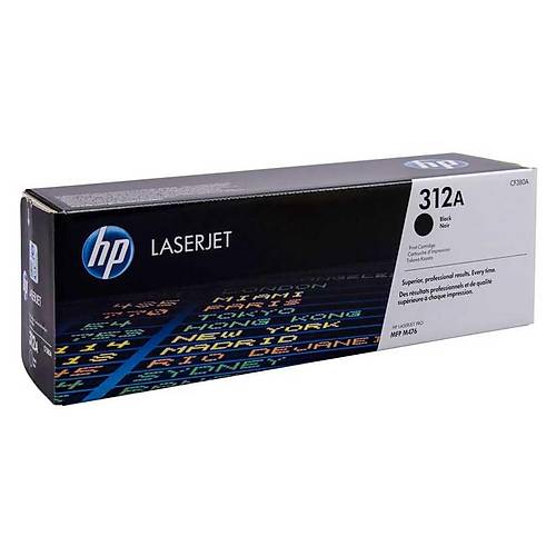 Hp CF380A 312A 2.400 Sayfal�k Siyah Orjinal Laser Toner