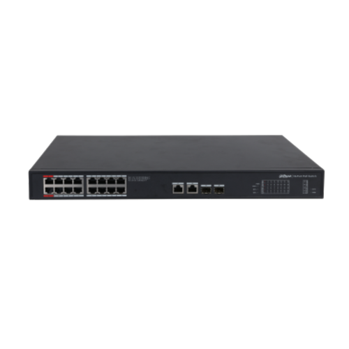 Dahua PFS3220-16GT-240-V2 16 Port Gigabit PoE 2 Port Gigabit Uplink 2 Port SFp 240W PoE Switch
