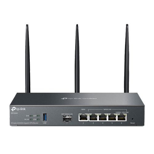Tp-Link ER706W OMADA AX3000 5 Port Gigabit Multi WAN VPN Router