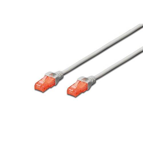 Beek BC-U6010 1 Mt CAT6 AWG26 U/UTP Gri Patch Cord Kablo