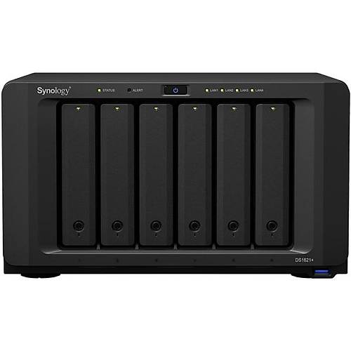Synology DS1621 PLUS AMD Ryzen V1500B 4GB DDR4 8x3.5 inch HDD 2xM.2 4xLAN A Depolam NAS