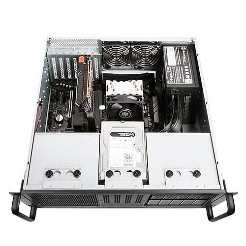 SilverStone SST-RM41-506 PSU YOK 4x3.5 inch HDD 6x5.25 inch 3.1Gen1 4U ATX Server Kasa