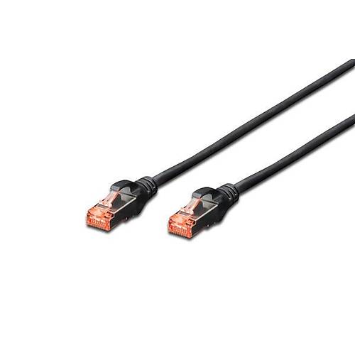 Digitus DK-1644-050/BL-OD 5Mt CAT6 S/FTP CAT6 AWG27/7 Siyah Patch Cord Kablo